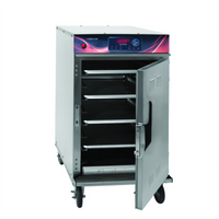 Cres Cor Mobile Half-Height Radiant Cook-and-Hold Cabinet, Stainless Steel, 8 Full-Size Pan Capacity