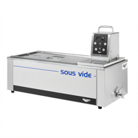 Vollrath 60039 Countertop Sous Vide Immersion Circulator Water Bath System with Bath and Cover
