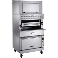 Vulcan V Series Heavy-Duty 36-Inch Wide Range Match Single-Deck Gas Infrared Upright Broiler with Standard Oven Base