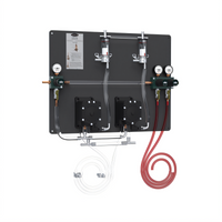 Krowne MasterTap Pump Panel for Walk-In Coolers with 2 Empty Keg Detectors and 2 Beer Lines