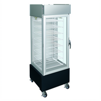 Hatco Flav-R-Savor Tall Dry Pizza Holding Cabinet, 1 Door, 16 Boxed or 8 Bagged Pizza Capacity