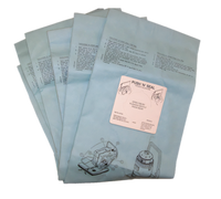Wide Area Disposable Vacuum Bags, 5 Bags Per Pack, 10 Packs Per Case