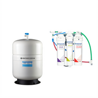 Everpure Non-Electric Wall-Mount Reverse Osmosis System with 5-Gallon Hydropneumatic Tank, 70 GPD