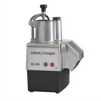 Robot Coupe CL50E READY Continuous Feed Vegetable Prep Machine, No Bowl, 120V, 1-1/2 HP