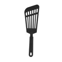 Winco 12-Inch Rectangular Black Nylon Fish Spatula