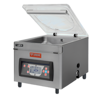 Trento Turbovac Heavy-Duty Countertop Chamber Vacuum Sealer, 16.5-Inch Seal Length, 21 m³ Pump, 10-Program LCD Control