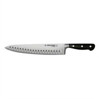 Dexter Russell iCUT-FORGE 10-Inch Forged Duo-Edge Chef's Knife with Black POM Handle