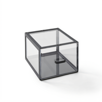 American Metalcraft TDC10 Black Twilight Buffet Stands and Risers