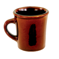 Crestware CM41VC Dover White Coffee Mugs & Cups Case of 3