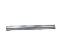 Advance Tabco 48-Inch Stainless Steel Bumper Guard Strip with Mounting Bracket
