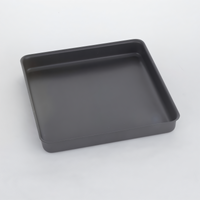 American Metalcraft EZ-Release 10-Inch Square Deep-Dish Aluminum Pizza Pan