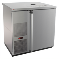 Pro-Line E-Series 36-3/4 Inch Stainless Steel Direct Draw Beer Cooler, 1-Keg, Less Tower