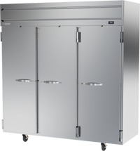 Beverage-Air Horizon Series HFP3HC-1S Three-Section Top-Mount Reach-In Freezer, 69.1 Cu. Ft.