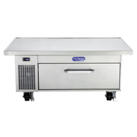Randell FX Series 52-Inch Self-Contained Flexible Refrigerator/Freezer Chef Stand with Single Drawer
