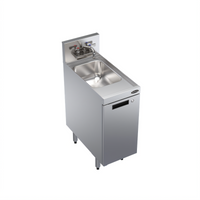 Krowne Royal Series Underbar Storage Cabinet with Dump Sink, 12