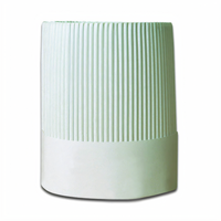 Disco, Inc FCH-10 Le Flute Chef Hats