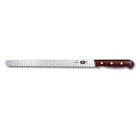 Victorinox 12-Inch Granton Edge Slicer Knife with Wood Handle