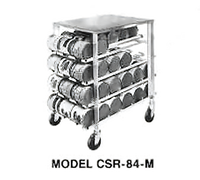 Dinex Stationary Aluminum Can Rack for 156 #10 Cans