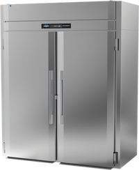 Victory UltraSpec V-Core Roll-Thru Freezer, 2-Section, Self-Contained