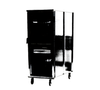 Carter-Hoffmann Heavy-Duty Aluminum Non-Insulated Mobile Pan Rack Storage Cabinet with Hinged Doors