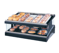 Hatco Glo-Ray 39-Inch Designer Slant Countertop Hot Food Display Warmer with Heated Glass Shelf