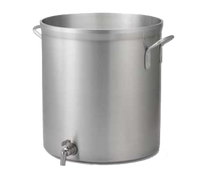 Vollrath Wear-Ever Classic Select 120 Qt Heavy-Duty Aluminum Stock Pot with Faucet