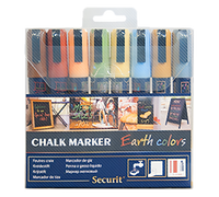 American Metalcraft SMA510V8ET Securit Chalk Markers Case of 12