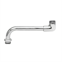 DJ 10 Inch Double-Jointed 360° Swivel Faucet Spout Sub Assembly, 3/4 Inch
