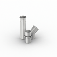 RATIONAL Stainless Steel Condensation Breaker for Size 6 and 10 Half-Size and Full-Size Units