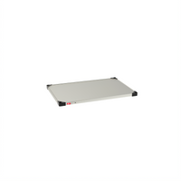 Metro Super Erecta 36 Inch x 24 Inch Solid Stainless Steel Shelf with Raised Ship's Edge