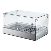 Omcan Countertop Hot Food Merchandiser / Warmer, 35L, Full-Service/Self-Service