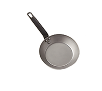 American Metalcraft CSFP8 8 1/8 Inch Carbon Steel Fry Pan — Uncoated, Induction & Oven/Broiler Safe