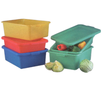 Vollrath 1522-C08 Traex® Color-Mate™ Food Boxes Case of 6