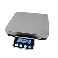 Escali Large Square Portion Control Digital Scale, 13 lb, 4-In-1 Multi-Mount Display