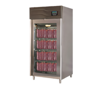 Omcan Stagionello Evo 150 Free-Standing Meat Curing Cabinet, 35-5/8 Inch Wide, 150 kg Capacity, 220V