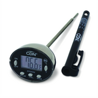 CDN Digital Thin Tip Pocket Thermometer, -40°F to 450°F, 5-Inch Stem