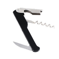 Economy Waiter's Corkscrew with Black Finish