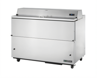 True Mobile School Milk Cooler, 16-Crate Capacity, Forced-Air, Stainless Steel