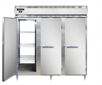 Continental Refrigerator DL3WE-PT Designer Line 3-Section Extra Wide Pass-Thru Heated Holding Cabinet