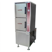 Southbend Steam ECX-2S Electric 2-Compartment Convection Steamer with 24-Inch Cabinet Base