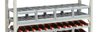 Cambro Camshelving 18-Inch Deep Wine Cradle Kit, 8-Pack, Soft Gray