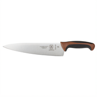 Mercer Culinary Millennia Colors 10-Inch Brown Stamped High-Carbon Japanese Steel Chef's Knife