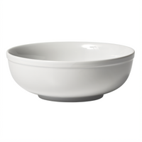 Winco Saviosa 48 oz Round White Porcelain Soup Bowl
