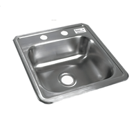 BK Resources BK-DIS-1515 Compartment Sinks