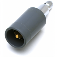 Quick-Connect Fan Jet Pre-Rinse Faucet Nozzle, 1-1/2 Inch Diameter, 3-1/2 Inch Long