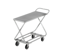 Channel STKG100H Stocking/Marking Truck with Handle, 19 x 46 x 34 Inches, Chrome Construction
