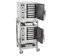 AccuTemp Steam'N'Hold Two-Cavity Connectionless Electric Vacuum Steamer with Stand and Casters, 480V