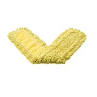 Trapper 24-Inch x 5-Inch Yellow Looped-End Dust Mop Head, Head Only