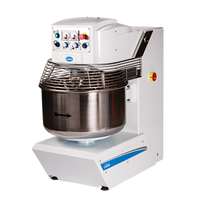 Globe GSM130 130 lb 2-Speed Spiral Floor Dough Mixer