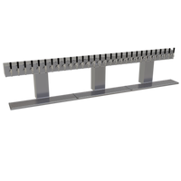 Glastender Triple-Column Countertop Glycol-Cooled Bridge Draft Dispensing Tower, 30 Faucets